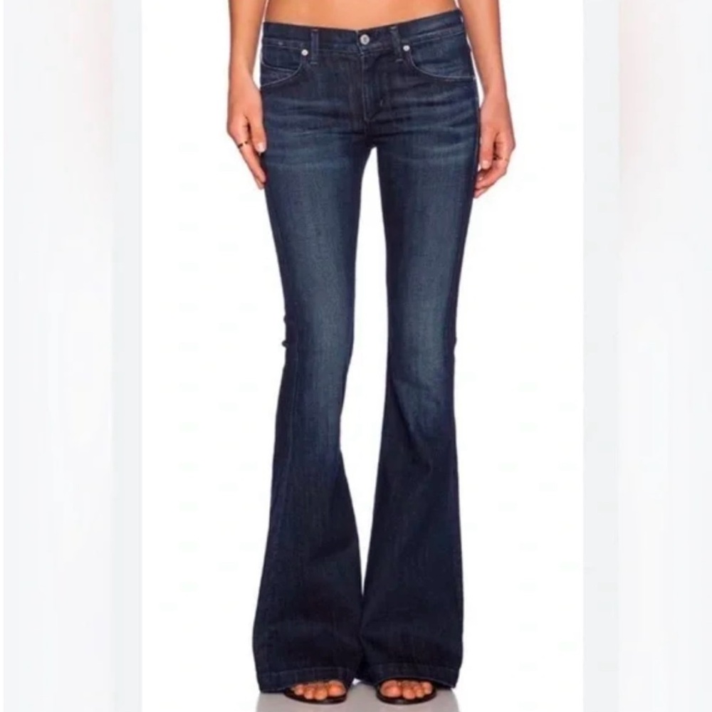 Agolde Madison Flare Jeans Dark Wash Size 27